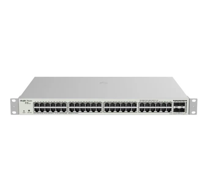 Ruijie Reyee RG-NBS3100-48GT4SFP-P-V2 Комутатор 48 портів керований Ruijie Reyee RG-NBS3100-48GT4SFP-P-V2 Комутатор 48 портів керований