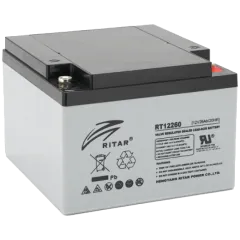 Ritar RT12260 (12V26AH) Акумуляторна батарея