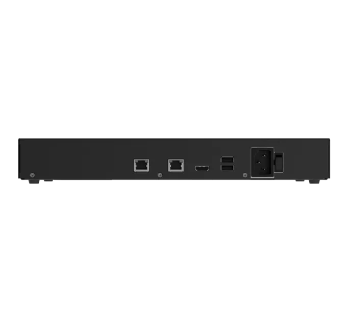 Ajax NVR H2DAC (16ch) black HDMI 4K 16Тб Відеореєстратор