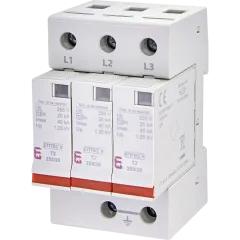 ETI TEC V T2 255/20 (3+0) Ограничитель перенапряжения