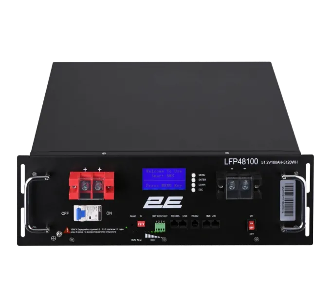 2E LFP48 100А•час 19" LCD 16S Литиевая аккумуляторная батарея