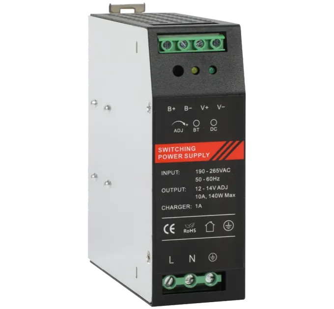 DR12120-01B 12V/10A Блок живлення на DIN рейку DR12120-01B 12V/10A Блок живлення на DIN рейку