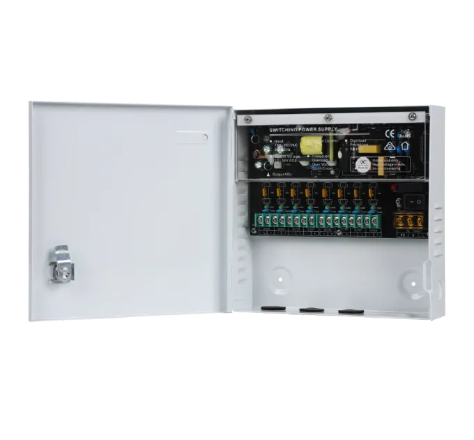 PS-1205/8CH(M) 12V/5A 8 каналів Блок живлення PS-1205/8CH(M) 12V/5A 8 каналів Блок живлення