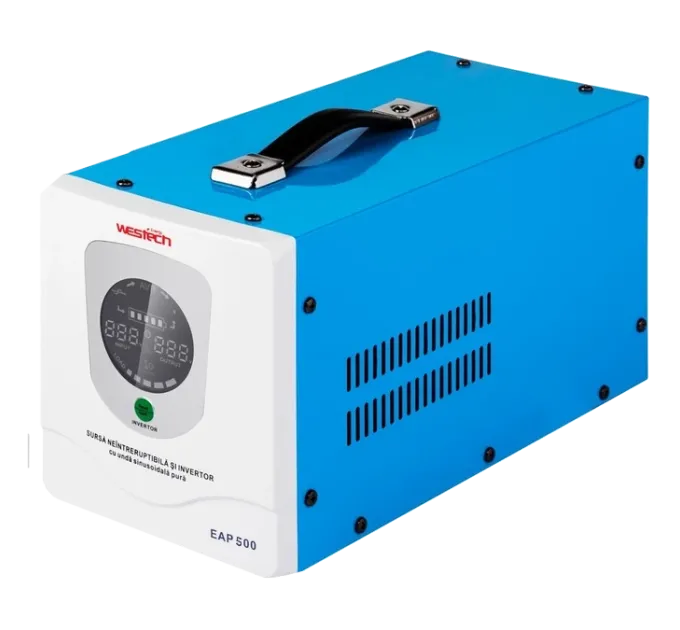 Westech EAP DUAL-800ВA/500Вт 12В однофазний з правильною синусоїдою Джерело безперебійного живлення