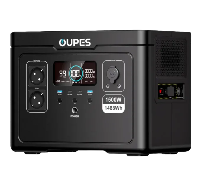 OUPES S015 1500Вт LiFePO4 1488Вт•г Портативна зарядна станція