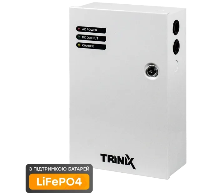 Trinix PSU-1210LED(M) LiFePO4 Джерело безперебійного живлення Trinix PSU-1210LED(M) LiFePO4 Джерело безперебійного живлення