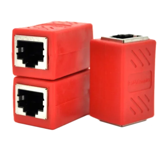 RJ45 8P8C мама / мама Q50 З'єднувач екранувань RJ45 8P8C мама / мама Q50 З'єднувач екранувань