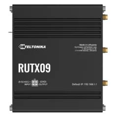 Teltonika RUTX09 IoT з 4G LTE, Wi-Fi Промисловий стільниковий маршрутизатор Teltonika RUTX09 IoT з 4G LTE, Wi-Fi Промисловий стільниковий маршрутизатор