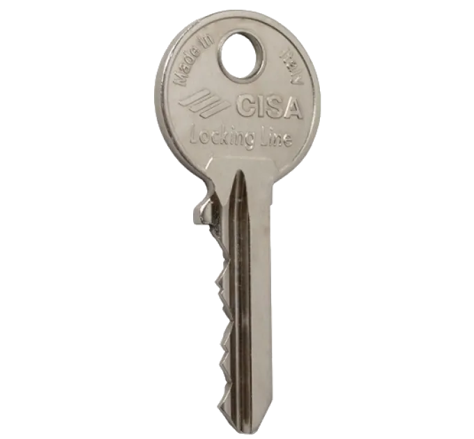 CISA LL 08010 90 (45*45) Циліндр латунь матова
