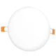 VIDEX 24W 4100K 220V LED світильник безрамний круглий