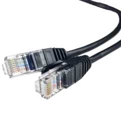 UTP CAT5e Патч-корд чорний 0.5м UTP CAT5e Патч-корд чорний 0.5м