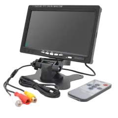 TFT 7", AV, 1024*600ips, 12V, BOX Монитор для видеонаблюдения TFT 7", AV, 1024*600ips, 12V, BOX Монитор для видеонаблюдения