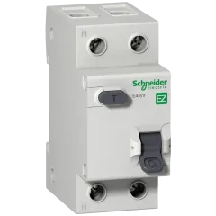 Schneider Electric EZ9D34632 Easy9, 1Р+N, 32А 30мА AC Диференційний автоматичний вимикач