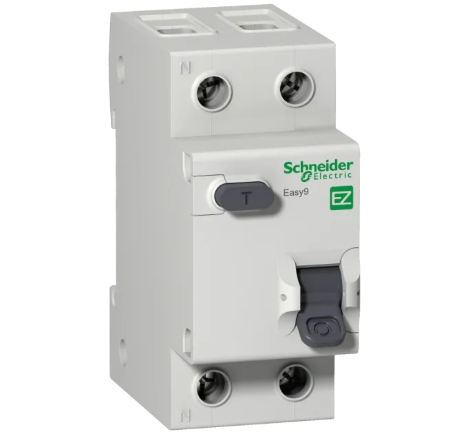 Schneider Electric EZ9D34632 Easy9, 1Р+N, 32А 30мА AC Диференційний автоматичний вимикач