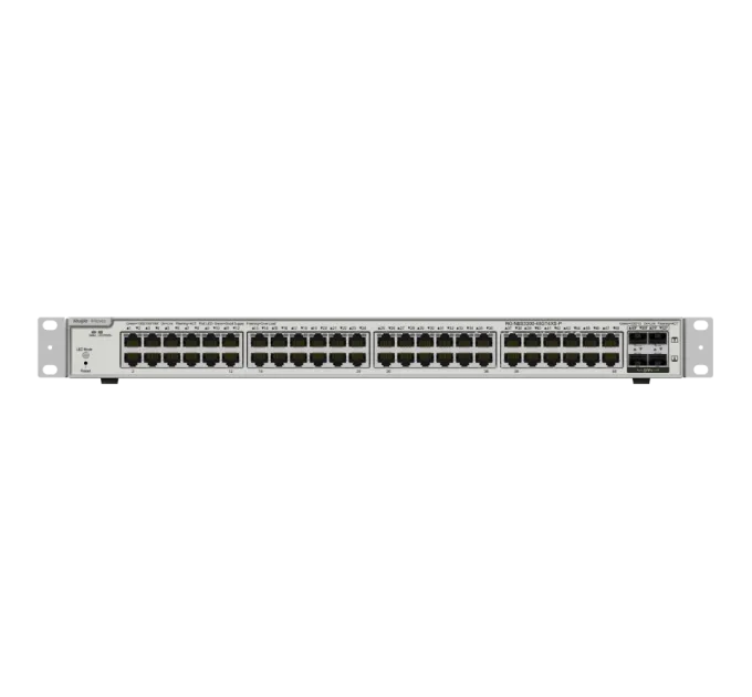 Ruijie Reyee RG-NBS3200-48GT4XS-P L2+ POE Коммутатор 48 портов управляемый Ruijie Reyee RG-NBS3200-48GT4XS-P L2+ POE Коммутатор 48 портов управляемый
