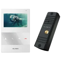 Slinex ML-16HD(Black)+SQ-04M(White) Комплект відеодомофону