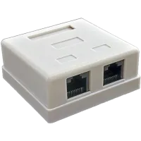 Kingda 2хRJ45 UTP Розетка Kingda 2хRJ45 UTP Розетка