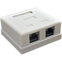 Kingda 2хRJ45 UTP Розетка Kingda 2хRJ45 UTP Розетка