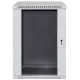 Hypernet WMNC-18U-FLAT Шкаф коммутационный настенный 18U 600x450 разборный