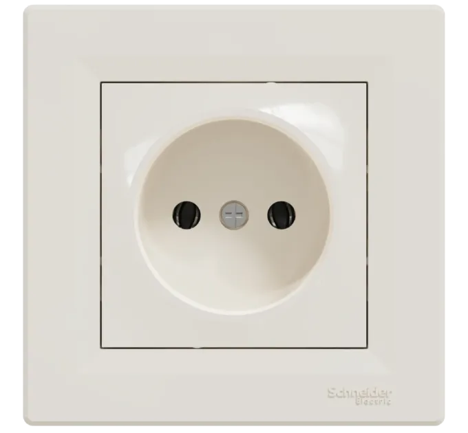 Schneider Electric Asfora EPH3000123 Розетка без заземления Schneider Electric Asfora EPH3000123 Розетка без заземления