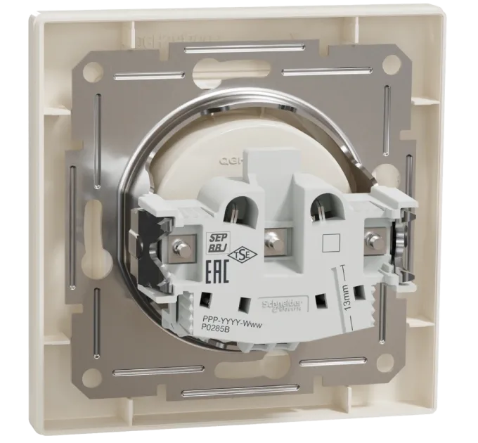 Schneider Electric Asfora EPH3000123 Розетка без заземления