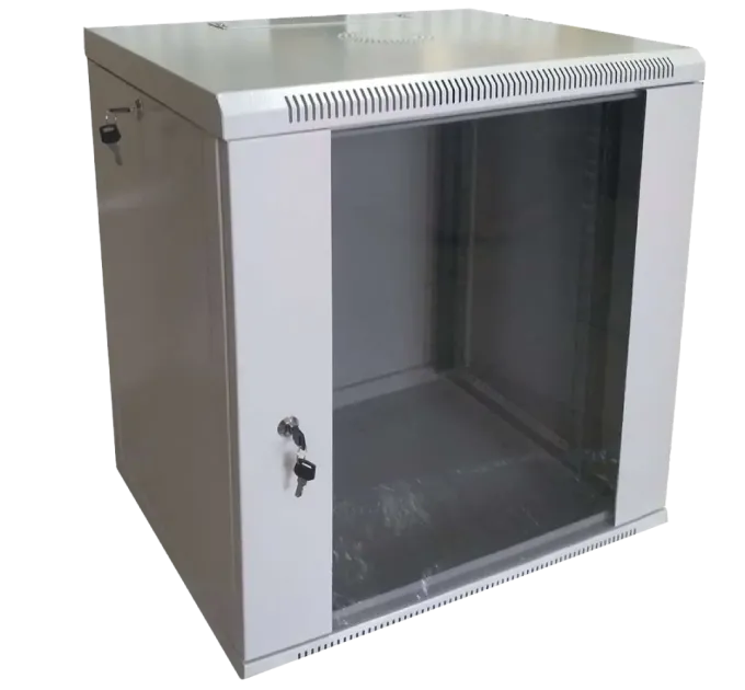 Hypernet WMNC66-12U-FLAT Шафа коммутаційна настінна 12U 600x600 розбірна Hypernet WMNC66-12U-FLAT Шафа коммутаційна настінна 12U 600x600 розбірна