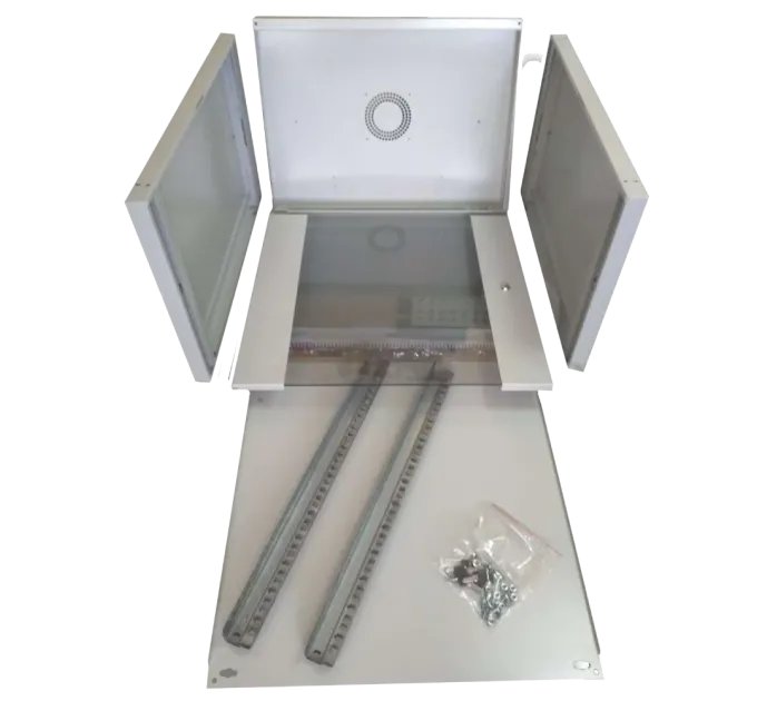 Hypernet WMNC66-12U-FLAT Шафа коммутаційна настінна 12U 600x600 розбірна