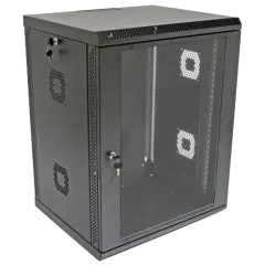 19" 15U Шкаф 600x600x773мм акриловое стекло черный