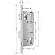 SEVEN LOCK 5085 Врезная часть