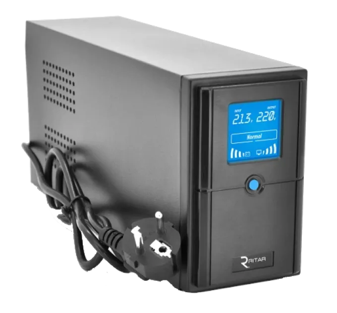 Ritar E-RTM1000 (600W) Источник бесперебойного питания Ritar E-RTM1000 (600W) Источник бесперебойного питания
