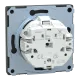 Schneider Electric Merten System Design MTN2300-6034 Розетка ж/к и шторкой АНТРАЦИТ