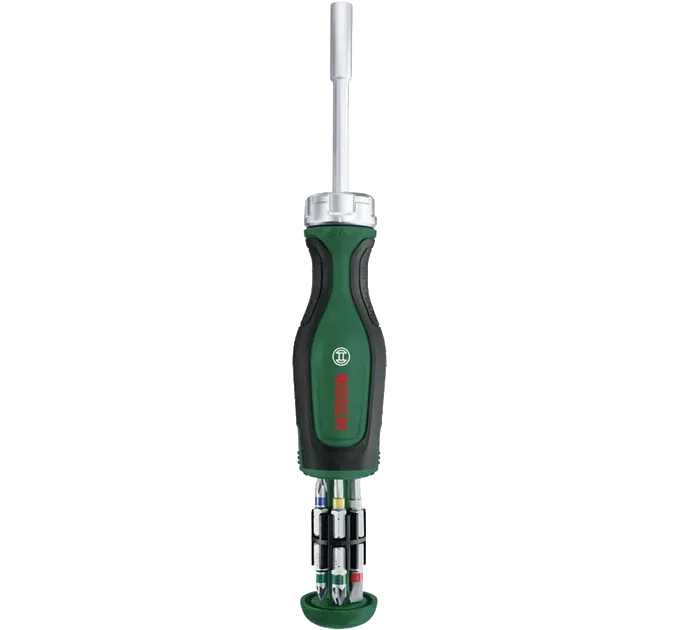 Bosch (1600A02BX2) 12 бит Отвертка с трещоткой Bosch (1600A02BX2) 12 бит Отвертка с трещоткой