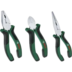 Bosch (1600A02C0S) 3 шт Набор плоскогубцев