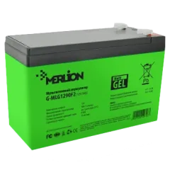 MERLION G-MLG1290F2 9А•г 12В мультигель Свинцево-кислотна акумуляторна батарея