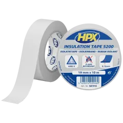 HPX IW1910 HPX5200 19мм х 10м Стрічка ПВХ ізоляційна