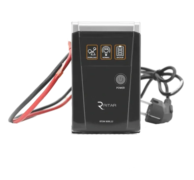 Ritar RTSW-600 LED 600ВA 12В с правильной синусоидой Источник бесперебойного питания под аккумулятор Ritar RTSW-600 LED 600ВA 12В с правильной синусоидой Источник бесперебойного питания под аккумулятор