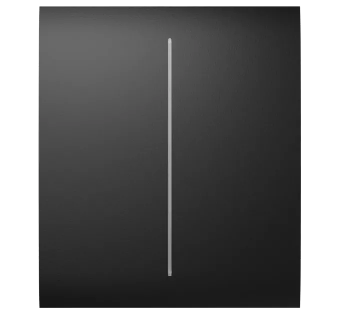 Ajax CenterButton (2-gang) black Кнопка центральная для двухклавишного выключателя