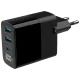 Gembird TA-UC-PDQC30LCD-BK-02 Сетевое зарядное устройство