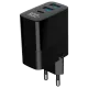 Gembird TA-UC-PDQC30LCD-BK-02 Сетевое зарядное устройство