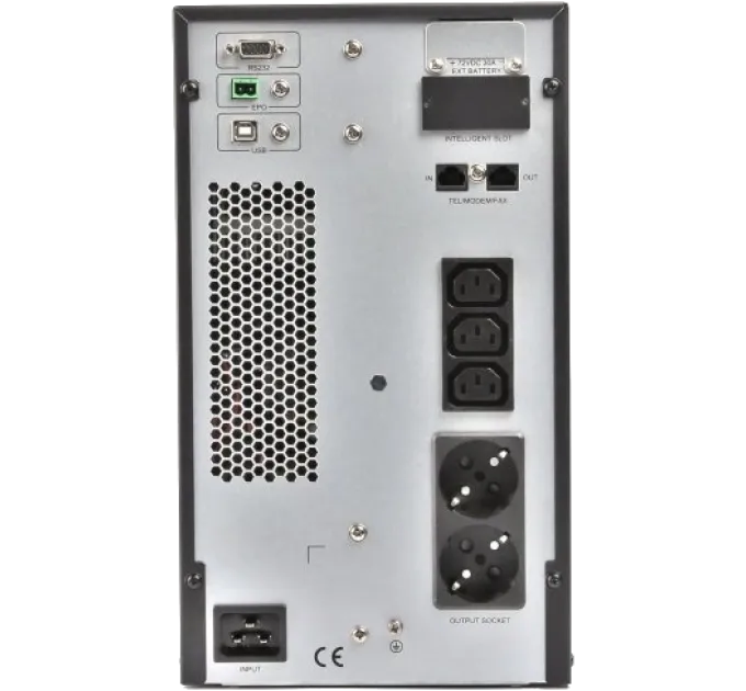 EnerGenie EG-UPSO-2000 2000ВA чиста синусоїда Джерело безперебійного живлення під акумулятор