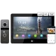 Neolight MEZZO Hybrid Black + SOLO IP Graphite з кутком, PoE адаптер для панелі виклику Комплект відеодомофону