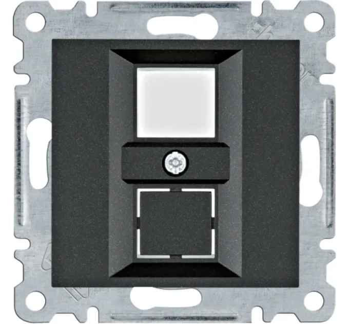 двойная для RJ12/RJ45 Панель Hager Lumina WL2323