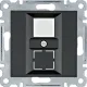 двойная для RJ12/RJ45 Панель Hager Lumina WL2323