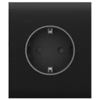 Ajax CenterCover (basic) [type F] Black Фронтальна панель