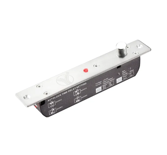 Yli Electronic YB-700B(LED) врізний для системи контролю доступу Замок ригельний Yli Electronic YB-700B(LED) врізний для системи контролю доступу Замок ригельний