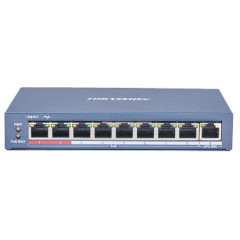 Hikvision DS-3E0109P-E(C) POE Комутатор 8 портів некерований