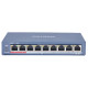 Hikvision DS-3E0109P-E(C) POE Комутатор 8 портів некерований