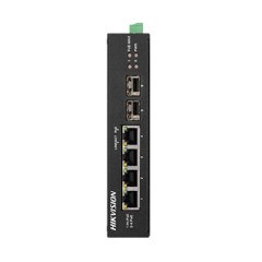 Hikvision DS-3T0506HP-E/HS POE Коммутатор 4 порта неуправляемый Hikvision DS-3T0506HP-E/HS POE Коммутатор 4 порта неуправляемый