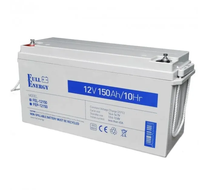 Full Energy FEL-12150 Аккумулятор гелевой 12В 150 А/г Full Energy FEL-12150 Аккумулятор гелевой 12В 150 А/г