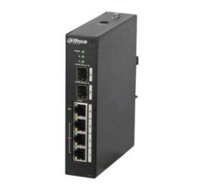 Dahua DH-PFS4206-4P-96 POE Коммутатор 4 порта управляемый Dahua DH-PFS4206-4P-96 POE Коммутатор 4 порта управляемый